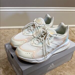 Adidas SN1997 Off White Almost Pink Sneakers Size 7.5